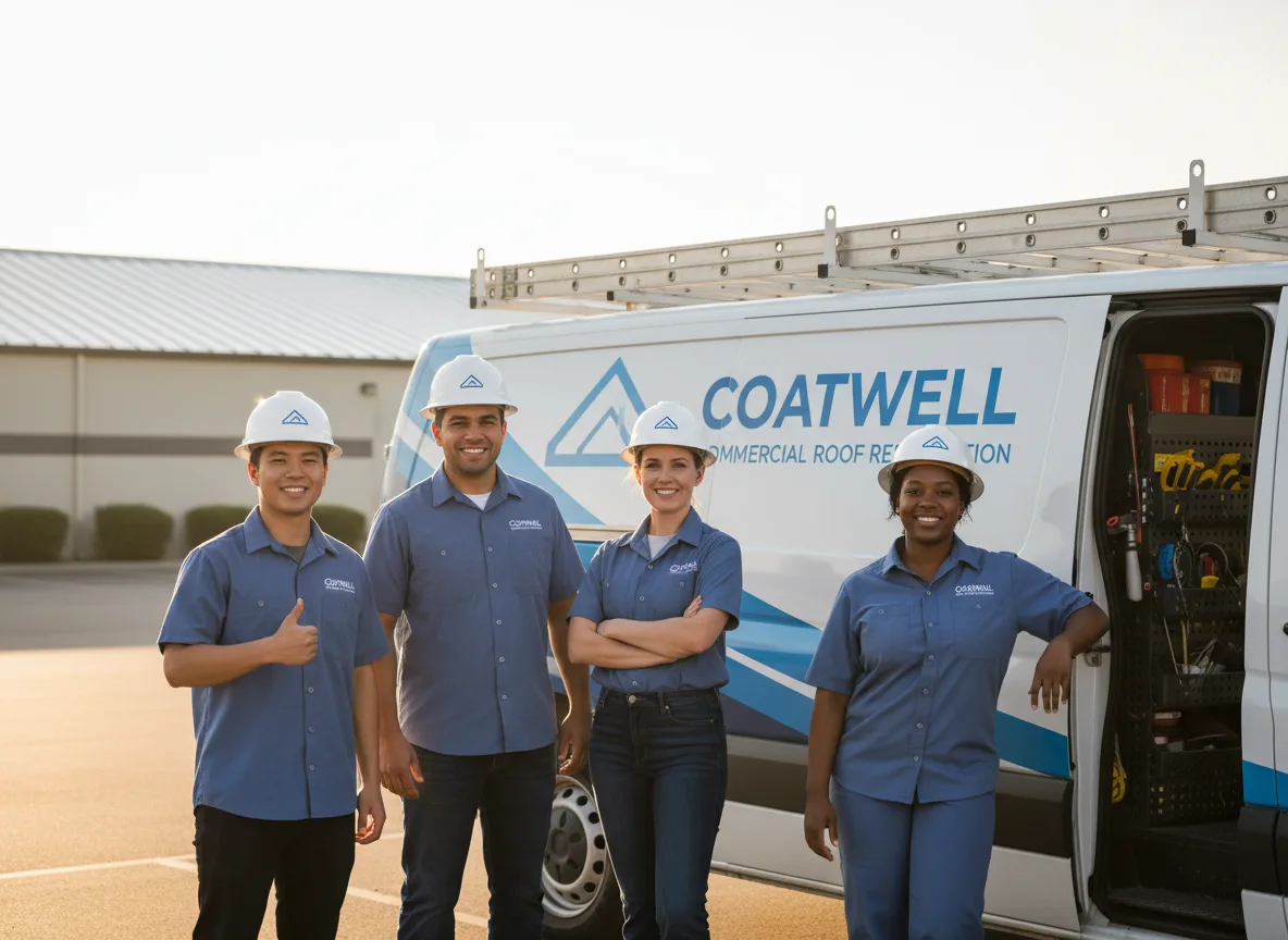 Commercial roof coating company in Roseland, NE